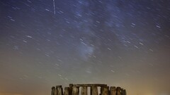 Stonehenge long exposure sky Stars