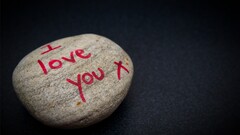 stones love Simple Background