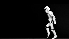 stormtrooper star wars humor dancing black background Toys