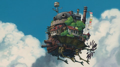 studio ghibli Howl's Moving Castle Anime Movies