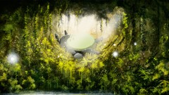 studio ghibli My Neighbor Totoro totoro sleeping forest Anime