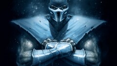 Sub Zero Mortal Kombat video game art video games