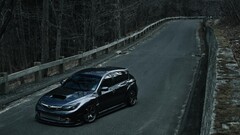Subaru subaru impreza Car Sports Car road WRX STI forest