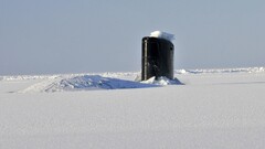 submarine ice Arctic military vehicle