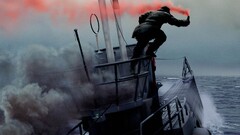 submarine military vehicle smoke flares