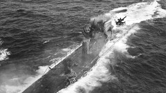 submarine monochrome vehicle military vintage