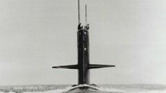 submarine Sea military vintage monochrome vehicle