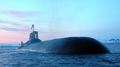 submarine vehicle SSBN Typhoon military