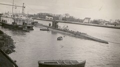 submarine vehicle vintage military