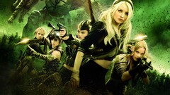 Sucker Punch blonde gun Women long hair