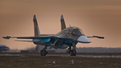 Sukhoi Su-34 Russian Air Force bomber military military aircraft