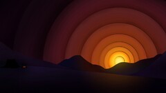 sun abstract dark artwork nature landscape sky sunlight