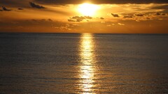 sunlight Sea sunset water Australia nature