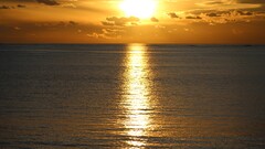 sunlight Sea sunset water Australia nature