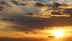 sunlight Sea sunset water Australia nature