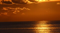 sunlight Sea sunset water Australia nature