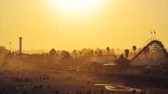 sunset sunlight People