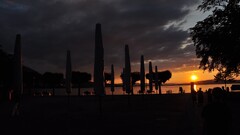 sunset switzerland Sea