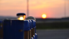 sunset urban outdoors