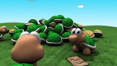 Super Mario mario bros turtle