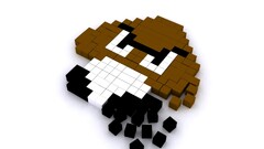 Super Mario video game art Simple Background