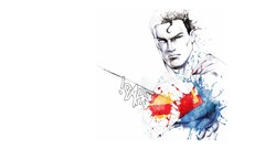 superman artwork Simple Background