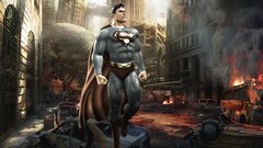 superman video games video game art