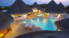 swimming pool Hotel lights