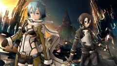 sword art online asada shino gun gale online kirigaya kazuto