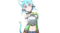 sword art online asada shino nekomimi anime girls