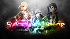 sword art online kirigaya kazuto yuuki asuna rainbows