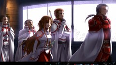 sword art online yuuki asuna Kayaba Akihiko Anime anime girls