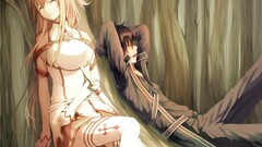 sword art online yuuki asuna kirigaya kazuto Anime anime girls