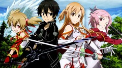 sword art online yuuki asuna kirigaya kazuto Ayano Keiko
