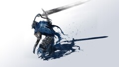 sword Artorias dark souls fantasy art video games