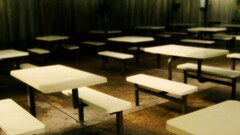 table room bench digital art