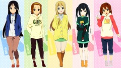 tainaka ritsu akiyama mio kotobuki tsumugi hirasawa yui