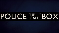 tardis Doctor Who TV series police blue