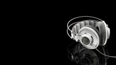 Technology headphones Simple Background reflection
