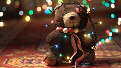 teddy bears lights LEDs Plush Toy