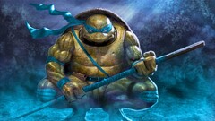 Teenage Mutant Ninja Turtles Leonardo warrior blue