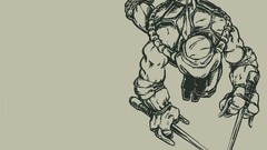 Teenage Mutant Ninja Turtles Minimalism drawing artwork