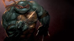 Teenage Mutant Ninja Turtles warrior artwork turtle