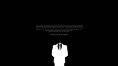 text monochrome tie suits Minimalism