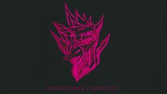 text Simple Background gray background pink