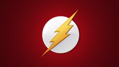 the flash red background Simple Background