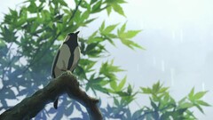 the garden of words summer sunlight Birds Makoto Shinkai branch
