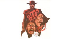 The Good the Bad and the Ugly clint eastwood western Minimalism