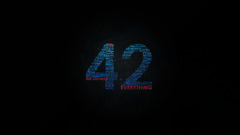 The Hitchhiker's Guide to the Galaxy 42 universe Douglas Adams