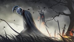 The Hobbit: Kingdoms of Middle-earth sword Trees rain